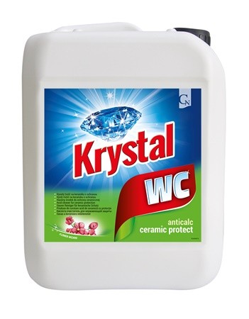 Krystal WC kyselý 5l Zelený VBCAZ050096 - Drogerie Koupelna a WC WC čističe